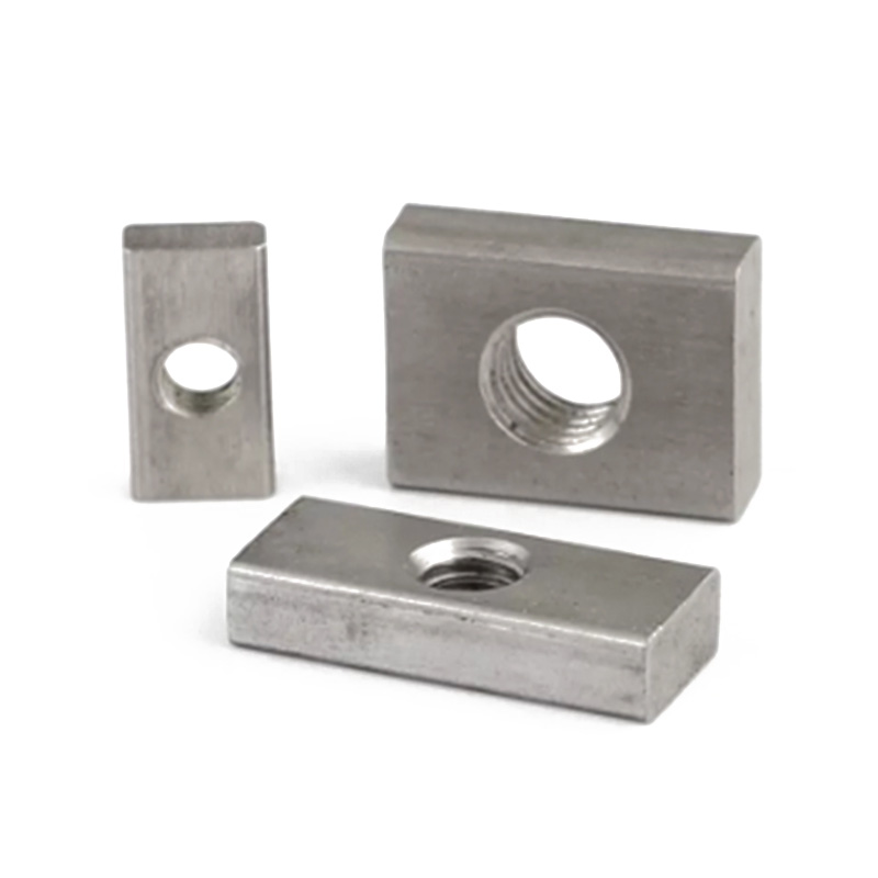 Ei -standardi räätälöinti neliömutteri epäsäännöllinen muotoinen mutteri