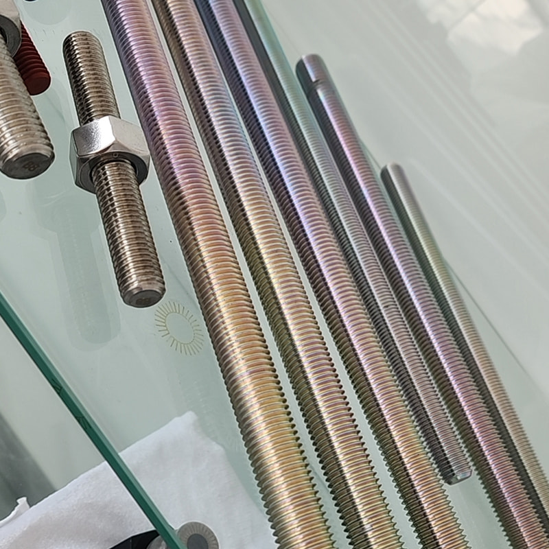 Seosteräs M27*300 PTFE / Dacromet-pinnoite B7 kierretankojen nastat