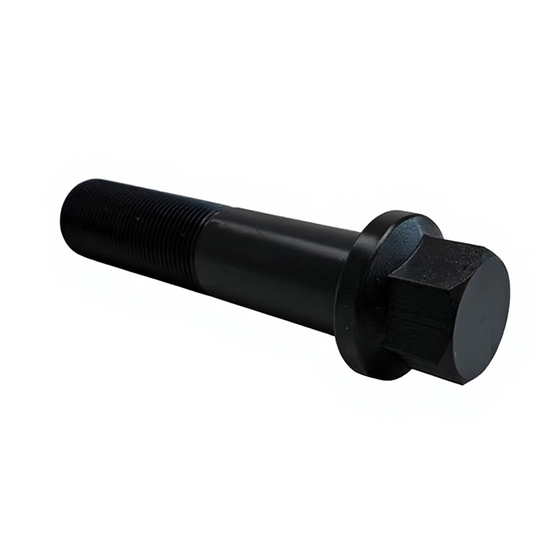M8×40 hiiliteräsluokan 8.8 mustat sylinterikannen laippapultit