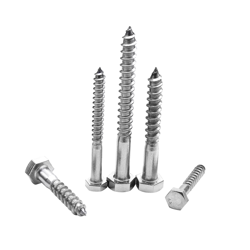 ST5*35 Stainless Steel 304 Hexagonal Wood Screws