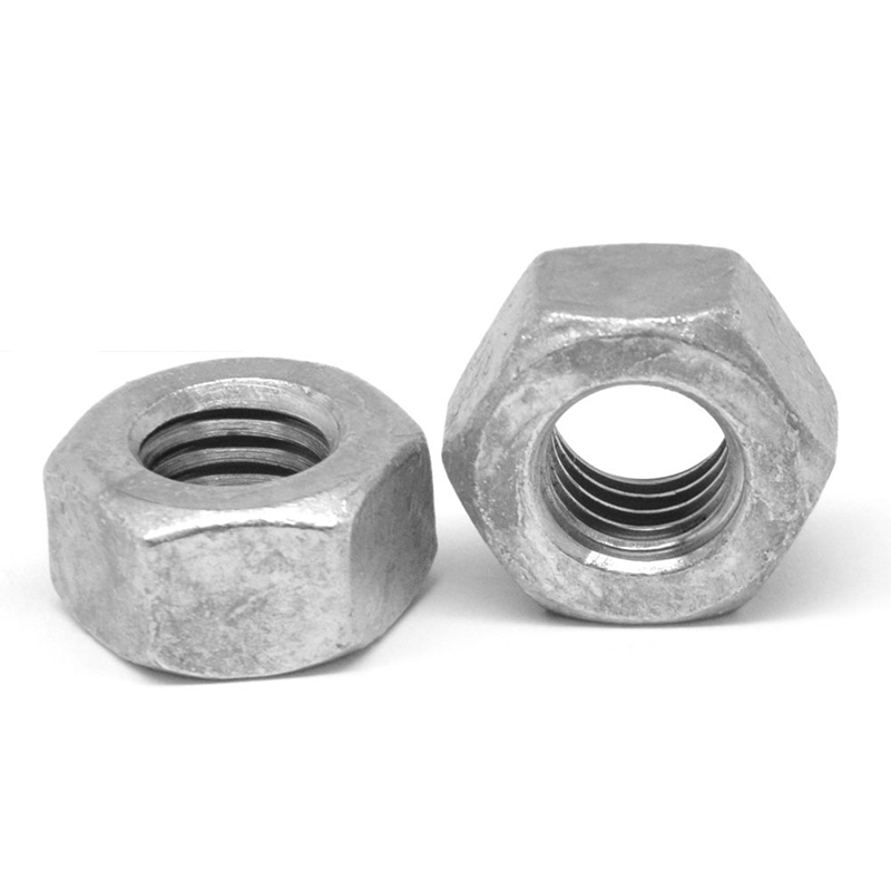 ASTM A194 B7 mustat raskaat kuusiomutterit