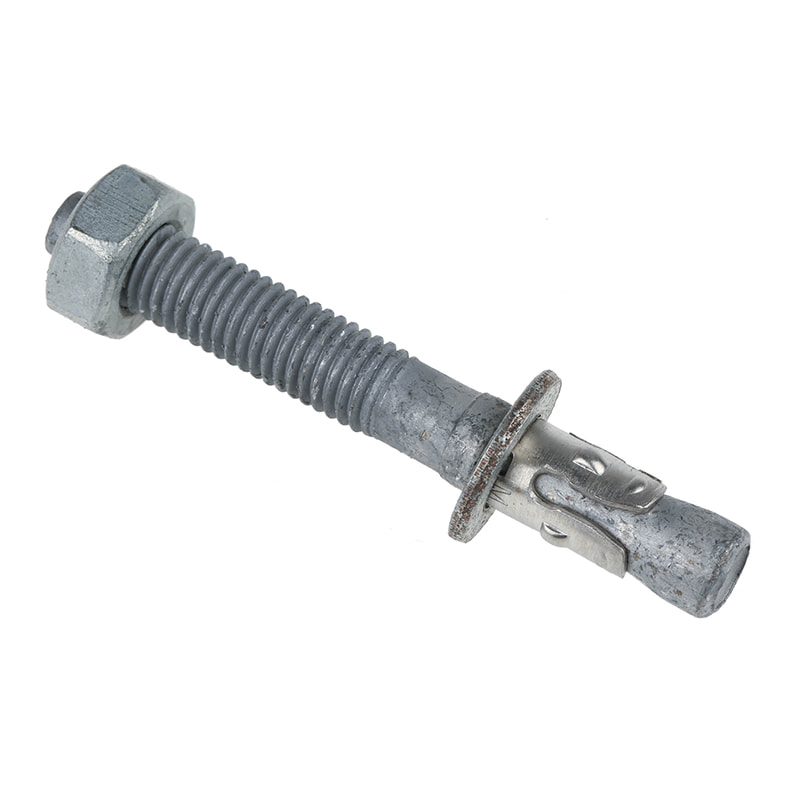 ASTM F1554 hiiliteräksinen kuumasinkitty ankkuripultti